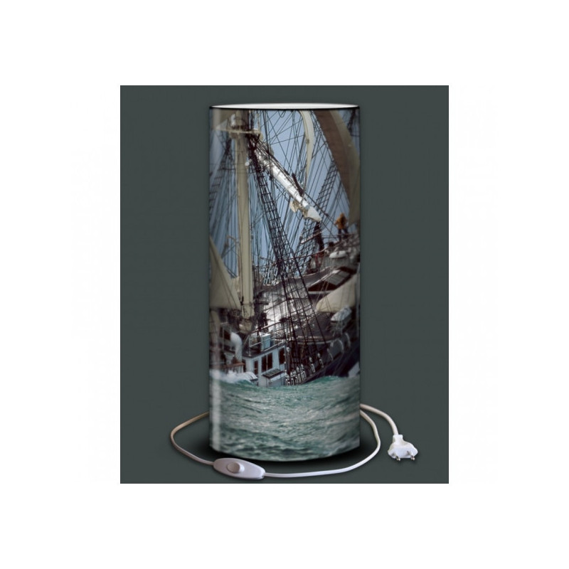 Décoration Luminaire Animaux Lampe demoiselle plisson navire belem -PL1603