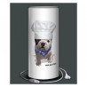 Décoration Luminaire Animaux Lampe téo jasmin chef blanc -TO1560