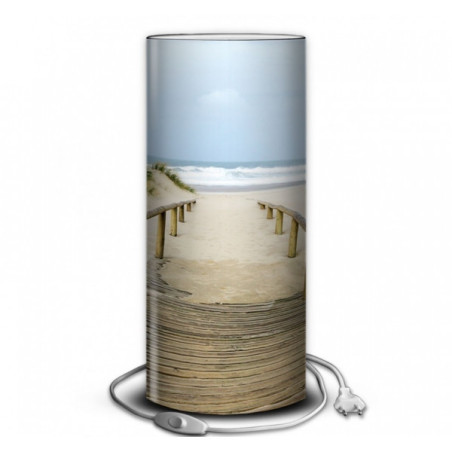 Lampe collection marine ponton sur la plage -MA1432