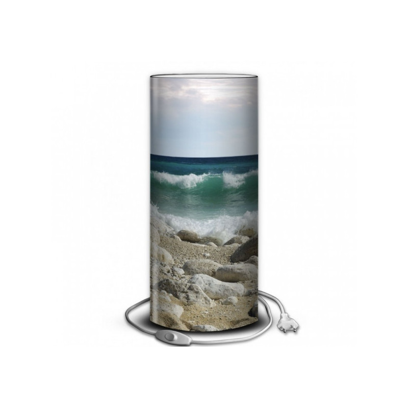 Décoration Luminaire Animaux Lampe collection marine vague et galets -MA1650