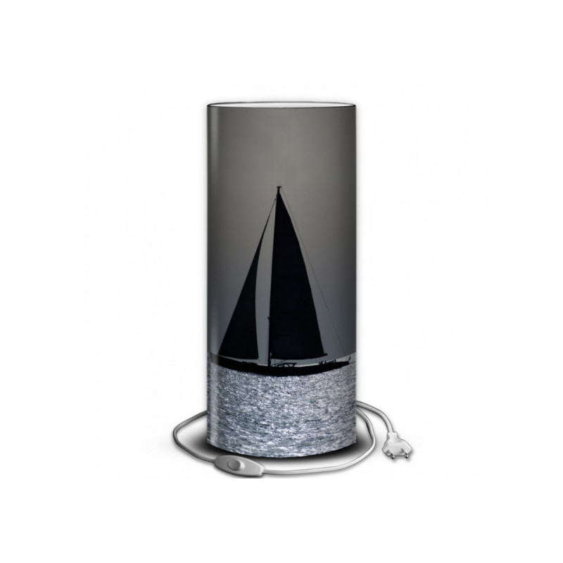 Décoration Luminaire Animaux Lampe collection marine voilier contre jour -MA1359