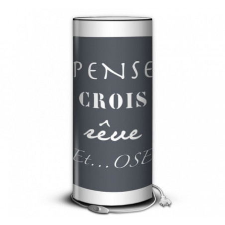 Décoration Luminaire Animaux Lampe collection color citation pense -CO1641