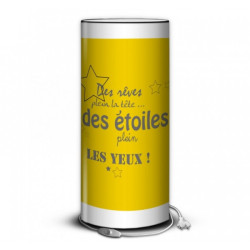 Décoration Luminaire Animaux Lampe collection color citation etoiles -CO1602