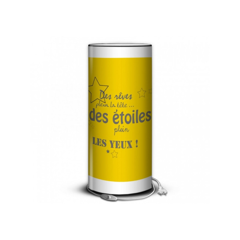 Décoration Luminaire Animaux Lampe collection color citation etoiles -CO1602