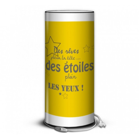 Décoration Luminaire Animaux Lampe collection color citation etoiles -CO1602