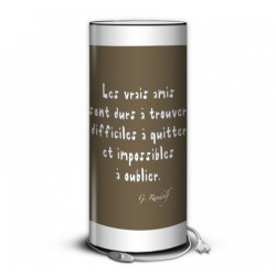 Décoration Luminaire Animaux Lampe collection color citation amis -CO1610