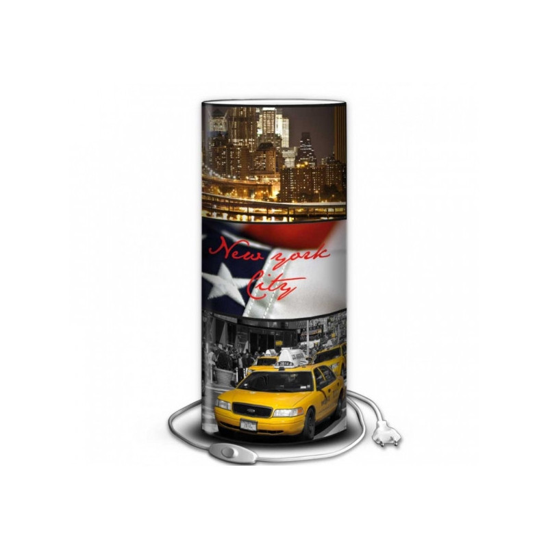 Décoration Luminaire Animaux Lampe ville taxi new york -VI1205