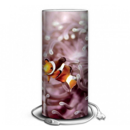 Lampe faune marine poisson clown -FM1218