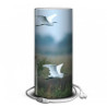 Lampe oiseaux aigrette en vol -OI1304