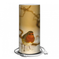 Décoration Luminaire Animaux Lampe oiseaux rouge gorge -OI1422
