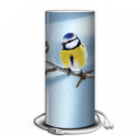 Décoration Luminaire Animaux Lampe oiseaux mésange en hiver -OI1249