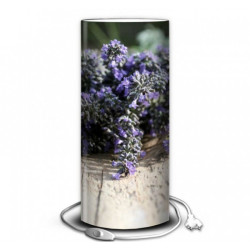 Décoration Luminaire Animaux Lampe sud bouquet de lavande -SU1213