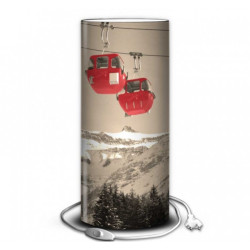 Décoration Luminaire Animaux Lampe montagne vintage télécabines -MO1628