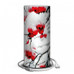 Décoration Luminaire Animaux Lampe montagne baies rouges -MO1211