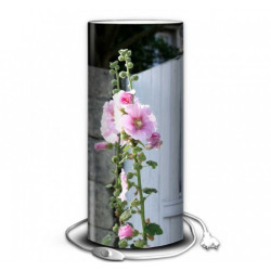 Décoration Luminaire Animaux Lampe nature roses trémières -NA1336