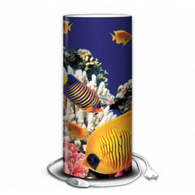 Lampe faune marine coraux et poissons tropicaux -FM1221