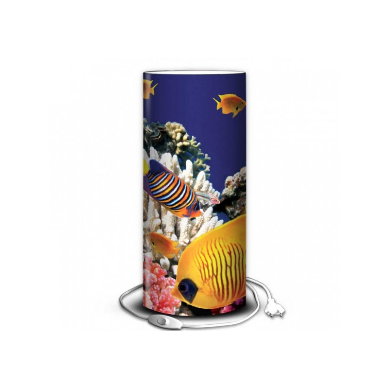 Décoration Luminaire Animaux Lampe faune marine coraux et poissons tropicaux -FM1221