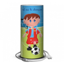 Décoration Luminaire Animaux Lampe enfant gargçon au football -EN1203