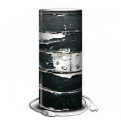 Décoration Luminaire Animaux Lampe matières vieu bois peint -MAT1323