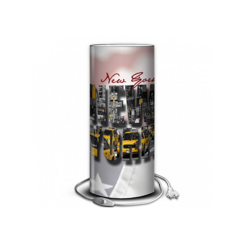 Décoration Luminaire Animaux Lampe ville drapeau new york -VI1204
