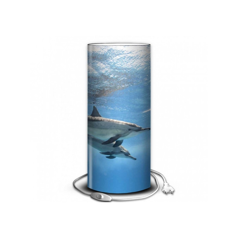 Décoration Luminaire Animaux Lampe faune marine dauphins -FM1425