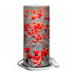 Décoration Luminaire Animaux Lampe tendance champ de coquelicots -TE1323