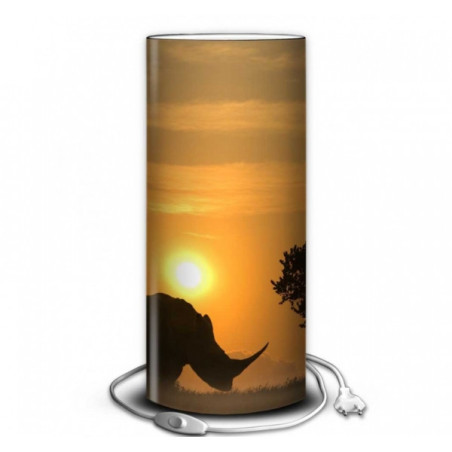 Décoration Luminaire Animaux Lampe animaux sauvages rhinocéros -AS1424