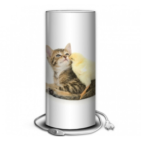 Décoration Luminaire Animaux Lampe chaton et poussin -NOA1502
