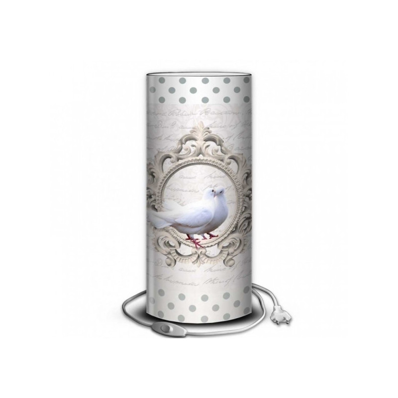 Décoration Luminaire Animaux Lampe charme colombe -CH1504