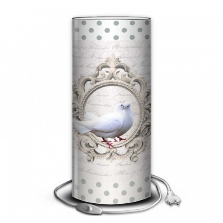 Décoration Luminaire Animaux Lampe charme colombe -CH1504