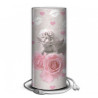 Décoration Luminaire Animaux Lampe charme ange et rose -CH1509
