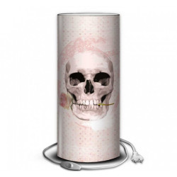 Décoration Luminaire Animaux Lampe tendance tête de mort rose -TE1505