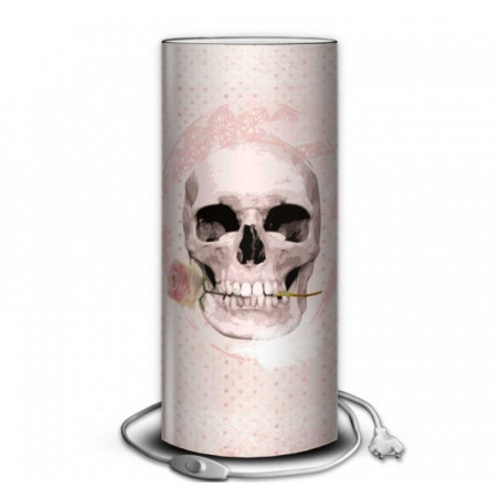 Décoration Luminaire Animaux Lampe tendance tête de mort rose -TE1505
