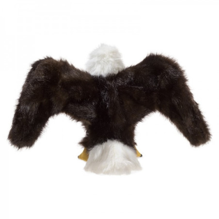 Décoration OiseauxPeluche petit aigle marionnette  Folkmanis