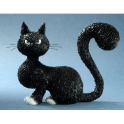 Animaux-Bois-Animaux-Bronzes.com propose Chat La belle h.10cm Dubout -DUB65