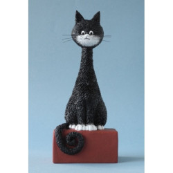 Animaux-Bois-Animaux-Bronzes.com propose Chat kikou Dubout -DUB69