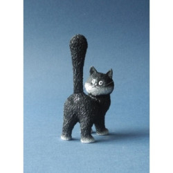 Animaux-Bois-Animaux-Bronzes.com propose Chat Dubout troisieme oeil petit -DUB61