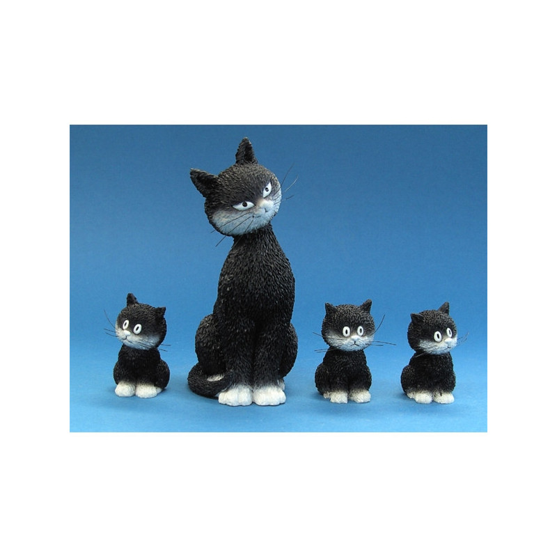 Figurine Chat l'alignement Dubout -DUB22