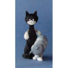 Figurine Chat Dubout La Charmeuse -DUB52