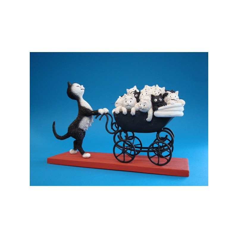 Figurine Chat le landau Dubout -DUB 25