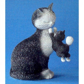 Figurine chat Dubout Les jours heureux -DUB33
