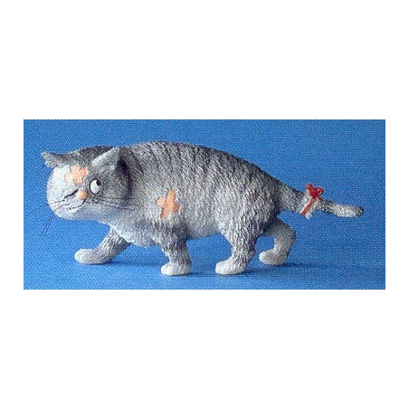 Animaux-Bois-Animaux-Bronzes.com propose Chat Dubout Gros matou -DUB29