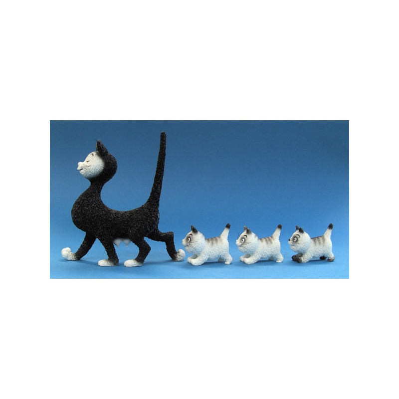 Figurine Chat la promenade Dubout -DUB23