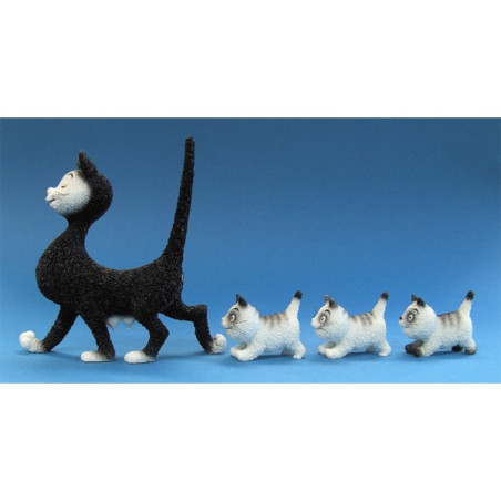 Figurine Chat la promenade Dubout -DUB23