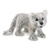 Animaux sauvage Léopard des neiges peluche ventriloque marionnette 