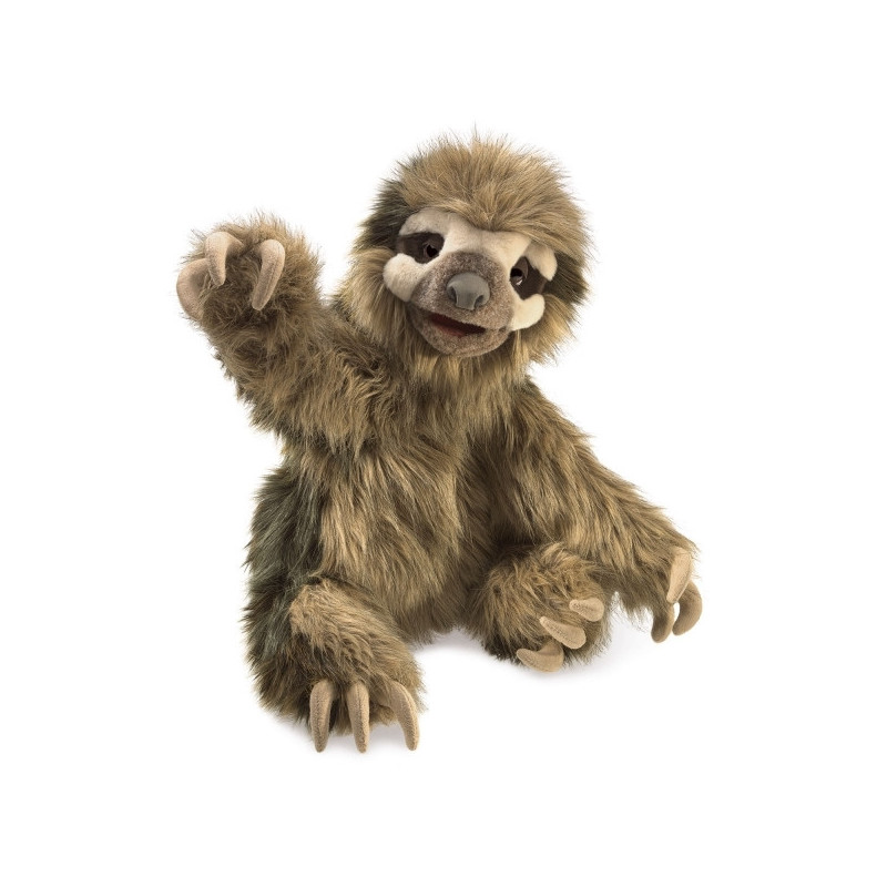 Animaux sauvage Grande ventriloque peluche paresseux marionnette 