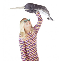 Animaux marins Narval marionnette 