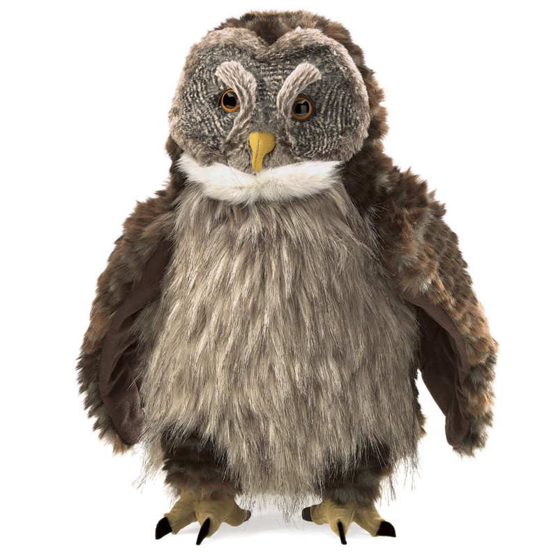 Animaux de la forêt Hibou marionnette 