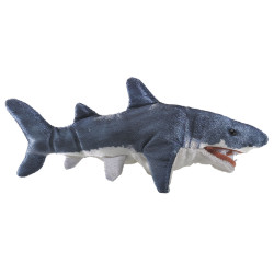 Animaux-Bois-Animaux-Bronzes propose Requin marionnette à doigts 