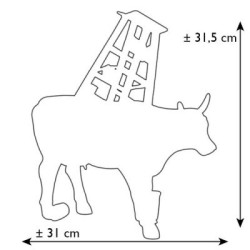 Animaux de la ferme Cow Parade -Mexico City 2006, Artiste Leslie Zaide Zaidenweber - Muuu Travies-46391